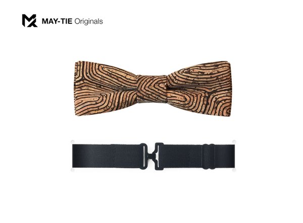 MAY-TIE cork bow tie | Slim Shape | style: Kambium
